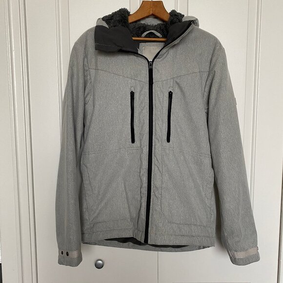Grey Bench Winter Coat - Men's Small - Picture 1 of 13